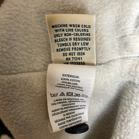 LL Bean Fleece Lined Scotch Plaid Flannel Shirt Shacket Medium - Picture 10 of 10